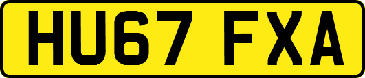 HU67FXA