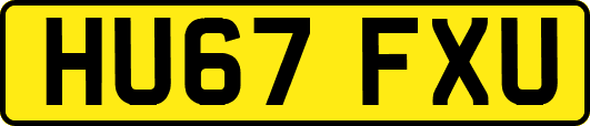 HU67FXU