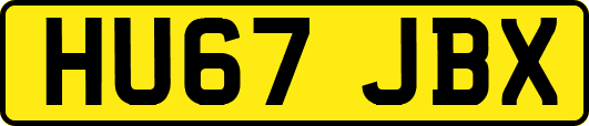 HU67JBX