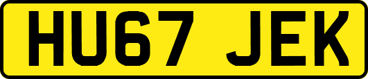 HU67JEK