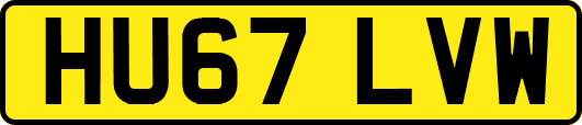 HU67LVW