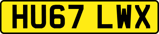 HU67LWX