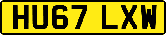HU67LXW