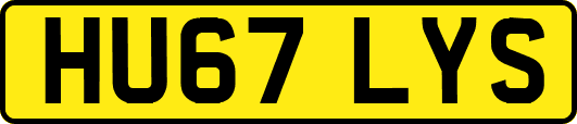 HU67LYS