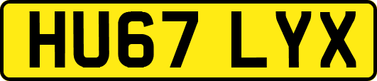 HU67LYX