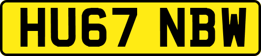 HU67NBW