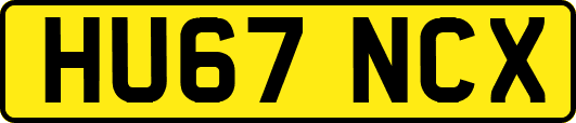 HU67NCX
