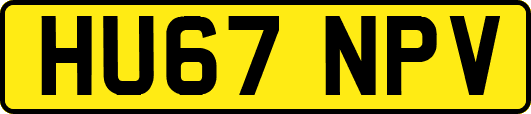 HU67NPV