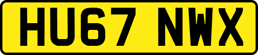 HU67NWX