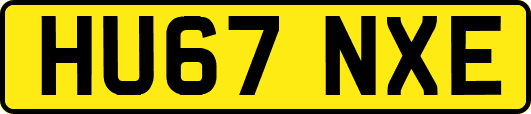 HU67NXE