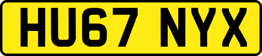 HU67NYX