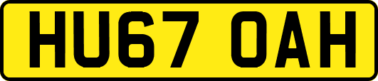 HU67OAH