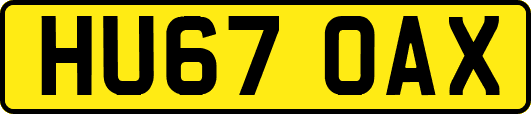 HU67OAX