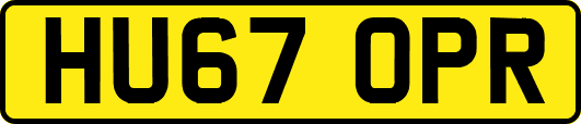 HU67OPR