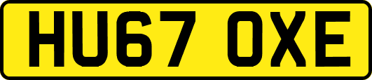 HU67OXE