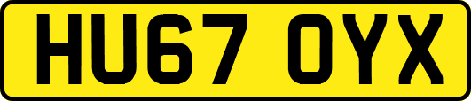 HU67OYX