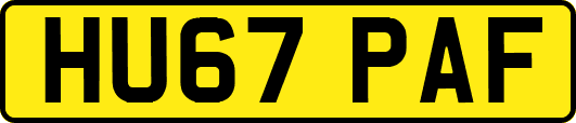 HU67PAF