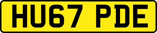 HU67PDE