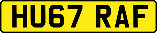 HU67RAF