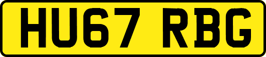 HU67RBG