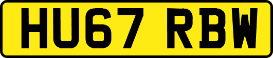 HU67RBW