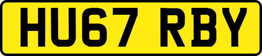 HU67RBY