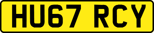 HU67RCY
