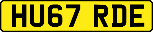 HU67RDE