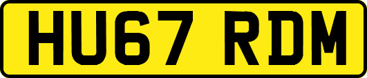 HU67RDM