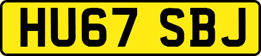 HU67SBJ