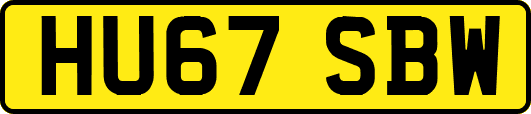 HU67SBW