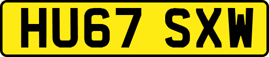 HU67SXW