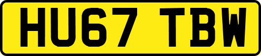 HU67TBW