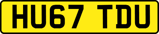 HU67TDU
