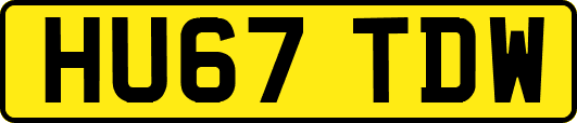 HU67TDW
