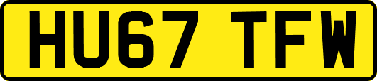 HU67TFW