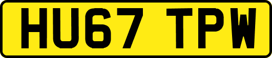 HU67TPW