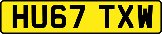 HU67TXW