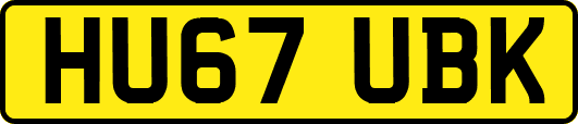 HU67UBK