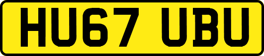 HU67UBU