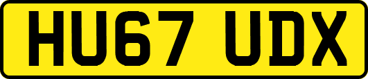 HU67UDX