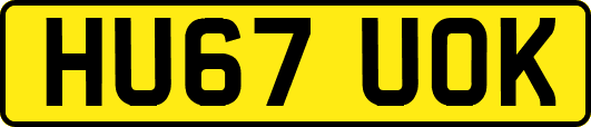 HU67UOK