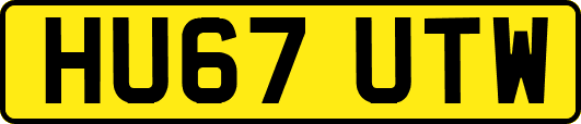 HU67UTW