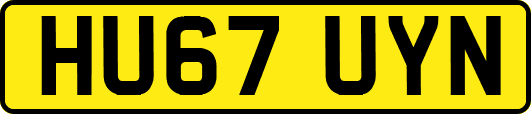 HU67UYN