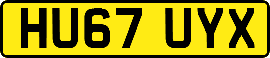 HU67UYX