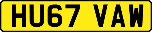 HU67VAW