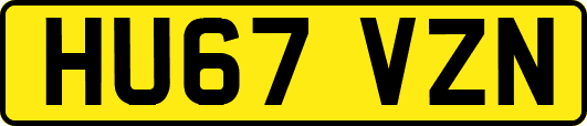 HU67VZN