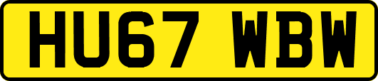 HU67WBW