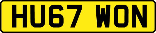HU67WON