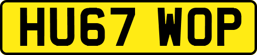 HU67WOP